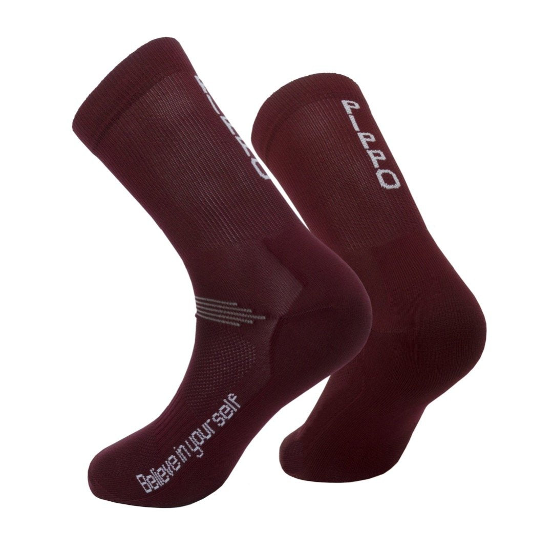 Cycling Performance Socks *bordeaux