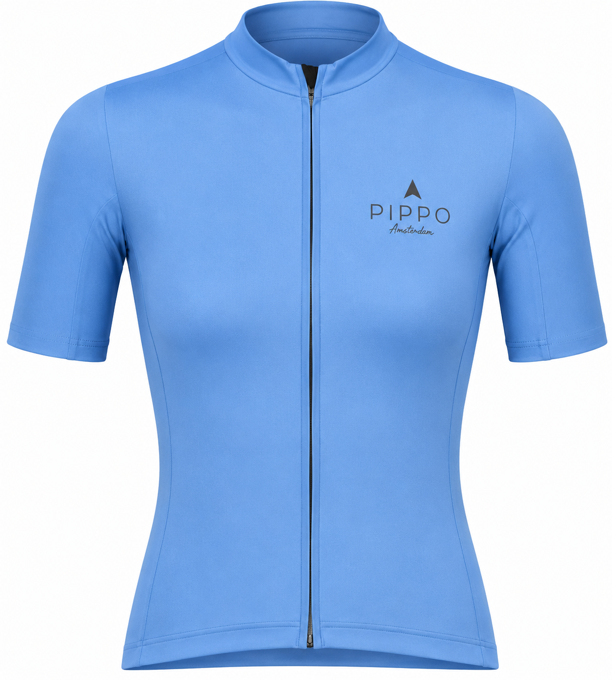 rennrad trikot damen blau Damen Rennradtrikot Pastellblau – Aero Fit Cycling Jersey – PIPPO Amsterdam