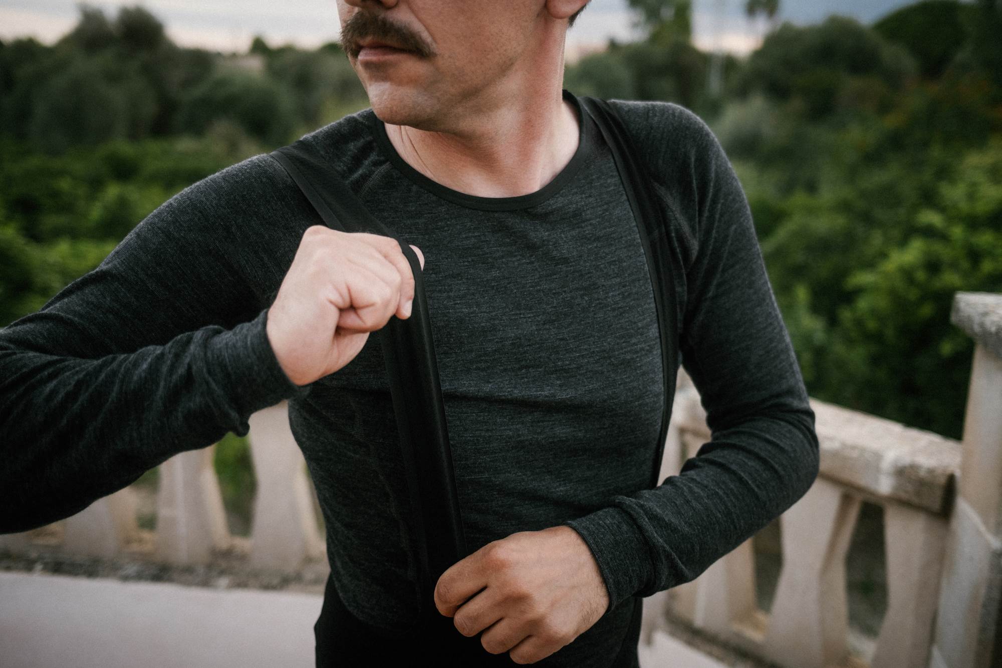 merino baselayer herren rennrad Rennrad Merino Baselayer Schwarz Unisex – PIPPO Amsterdam