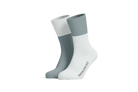 Professional cycling socks for road biking | Angenehm auf der Haut |Merino-Rennradsocken in Mintgrün mit rutschfester Passform, leichter stützender Kompression, ohne Einschneiden, mit farblich abgesetztem Blockdesign.