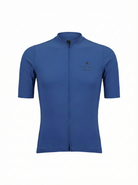 Professional Rennradtrikot fuer Herren  | UV-Schutz| Marine blau PIPPO Rennradtrikot für Herren, kurzärmeliges, eng anliegendes Radsporttrikot mit durchgehendem Reißverschluss, atmungsaktivem Material und UV-Schutz, ideal für Training und Rennen.