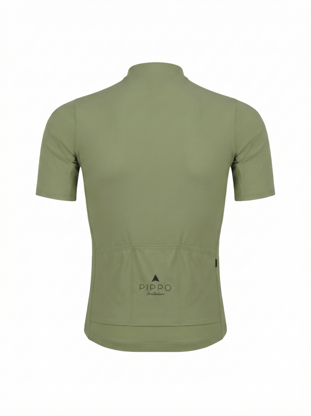 Professional Rennradtrikot fuer Herren  | Atmungaktive | Atmungsaktives grünes Rennradtrikot für Herren mit sportlicher Passform.