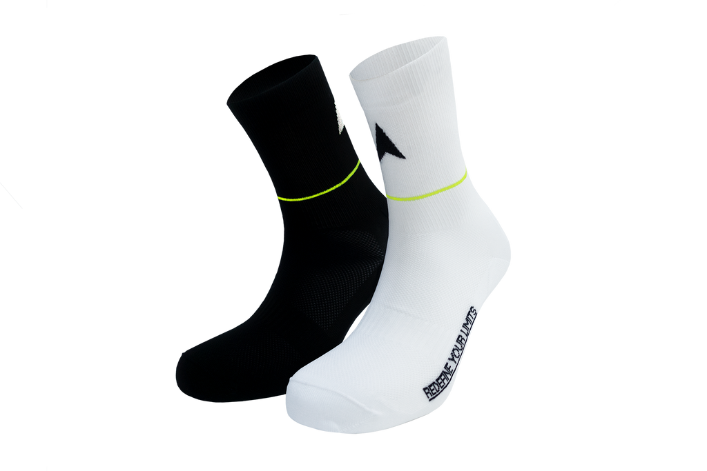 Statement socks *black and white